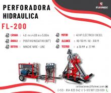 MAQUINA HIDRAULICA FL - 200 PARA PROYECTOS MINEROS 